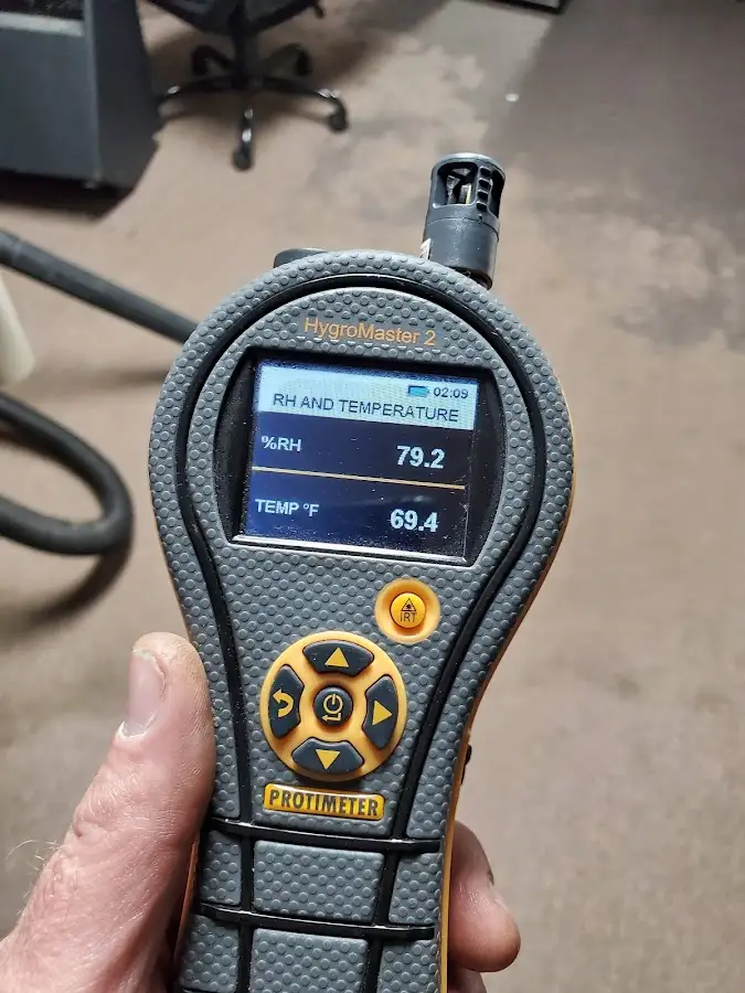 Moisture meter humidity assessment for Fire & Smoke Damage Restoration in Dorr
